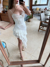 Cargar imagen en el visor de la galería, SACILE - Maxi vestido blanco tirantes