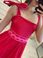 Cargar imagen en el visor de la galería, GINEBRA - Maxi vestido rojo