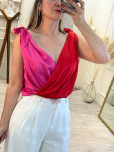 Cargar imagen en el visor de la galería, ELAINE - Body rojo con fucsia