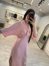 Cargar imagen en el visor de la galería, SIENNA - Maxi vestido rosa