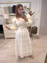 Cargar imagen en el visor de la galería, MARIAH - Falda blanca