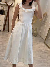 Cargar imagen en el visor de la galería, ALEXEI - Maxi vestido blanco