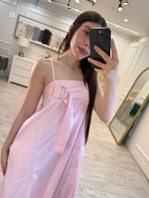 Cargar imagen en el visor de la galería, ARMONIA - Maxi vestido rosa claro
