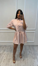 Cargar imagen en el visor de la galería, ELFRIDA - Vestido corto rayas