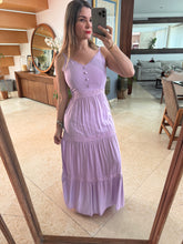 Cargar imagen en el visor de la galería, WINTER - Maxi vestido lila