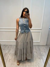 Cargar imagen en el visor de la galería, FARINA - Chaleco denim