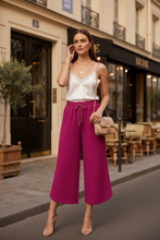 Cargar imagen en el visor de la galería, DAHLIA pantalón culotte canalado