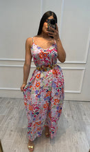 Cargar imagen en el visor de la galería, DEMETRIA - Maxi vestido floral tirantes