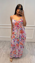 Cargar imagen en el visor de la galería, DEMETRIA - Maxi vestido floral tirantes
