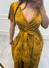 Cargar imagen en el visor de la galería, FREYA - Maxi vestido mostaza