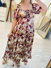 Cargar imagen en el visor de la galería, NINA - Maxi vestido estampado