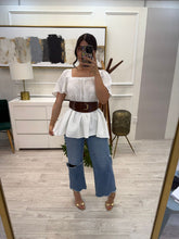 Cargar imagen en el visor de la galería, LAURA - Blusón blanco