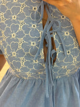 Cargar imagen en el visor de la galería, SANDRA - Vestido corto azul