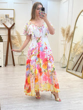 Cargar imagen en el visor de la galería, LUZ - Maxi vestido estampado floral