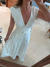 Cargar imagen en el visor de la galería, GINA - Maxi vestido blanco