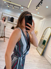 Cargar imagen en el visor de la galería, ALETTA - Vestido midi cuadros