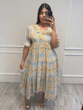 Cargar imagen en el visor de la galería, ARETHA - Maxi vestido floral
