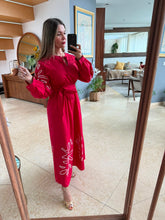 Cargar imagen en el visor de la galería, RENATA - Maxi vestido rojo