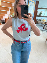 Cargar imagen en el visor de la galería, HAIDEN - Blusa gris langosta