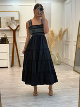 Cargar imagen en el visor de la galería, NOIR - Maxi vestido negro