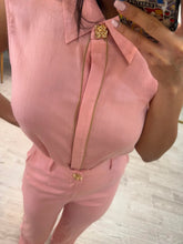 Cargar imagen en el visor de la galería, CORA - Set pantalon y blusa rosa