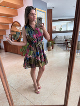 Cargar imagen en el visor de la galería, GWEN - Vestido corto estampado