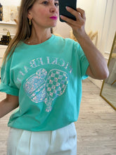 Cargar imagen en el visor de la galería, AMY - Playera menta cuello redondo