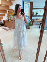 Cargar imagen en el visor de la galería, FAHARI - Maxi vestido cuadros