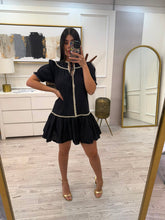 Cargar imagen en el visor de la galería, ALIA - Vestido corto negro