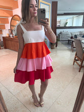 Cargar imagen en el visor de la galería, ALIA - Vestido corto multicolor