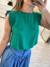 Cargar imagen en el visor de la galería, GALA - Blusa verde