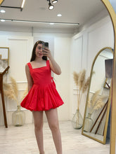 Cargar imagen en el visor de la galería, BRITNEY - Vestido corto rojo