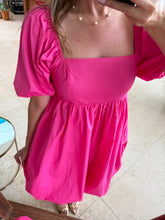 Cargar imagen en el visor de la galería, HANNELORE - Vestido corto rosa