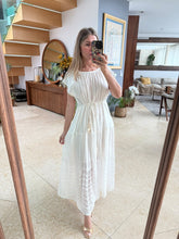Cargar imagen en el visor de la galería, NAILEA - Maxi vestido blanco
