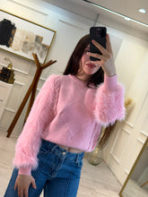 Cargar imagen en el visor de la galería, ASHLYN - Sueter rosa