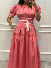 Cargar imagen en el visor de la galería, NATALIE - Maxi vestido rosa