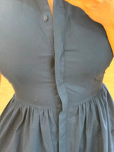 Cargar imagen en el visor de la galería, PORTIA - Maxi vestido azul petroleo