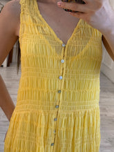 Cargar imagen en el visor de la galería, AMBER - Maxi vestido amarillo