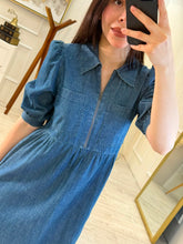 Cargar imagen en el visor de la galería, AMALIA - Maxi vestido azul