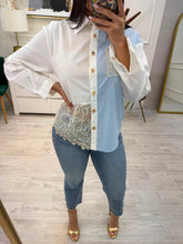 Cargar imagen en el visor de la galería, ZOE - Camisa bicolor
