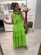 Cargar imagen en el visor de la galería, AILEN - Maxi vestido verde