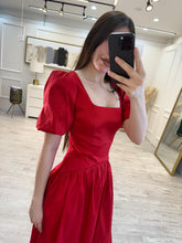Cargar imagen en el visor de la galería, FAY - Maxi vestido rojo