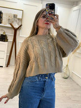 Cargar imagen en el visor de la galería, FELIATAS - Suéter khaki