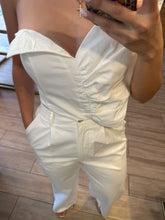 Cargar imagen en el visor de la galería, ILSE - Set pantalón y blusa blanco