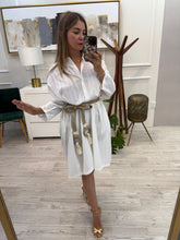 Cargar imagen en el visor de la galería, MANON - Vestido midi blanco