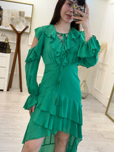 Cargar imagen en el visor de la galería, AURA - Maxi vestido verde