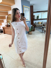 Cargar imagen en el visor de la galería, BERNARDA - Vestido corto botones
