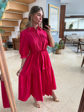 Cargar imagen en el visor de la galería, DANAE - Maxi vestido rojo