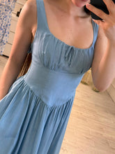 Cargar imagen en el visor de la galería, ELODIE - Maxi vestido azul