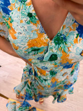 Cargar imagen en el visor de la galería, AILSA - Vestido corto estampado
